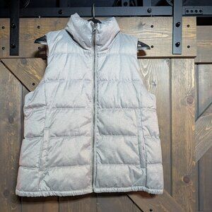 Old Navy silver ultra soft vest L/XL